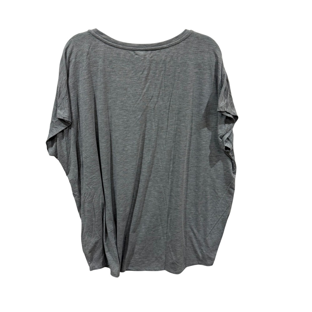 Maurices Coca-Cola Polar Bear Penguin Graphic Tee Gray Plus Size 3X - Picture 2 of 6